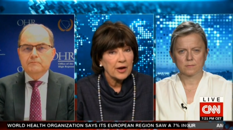 Schmidt i Helić na CNN-u: Nema šanse da se vojska podijeli, Rusija testira NATO